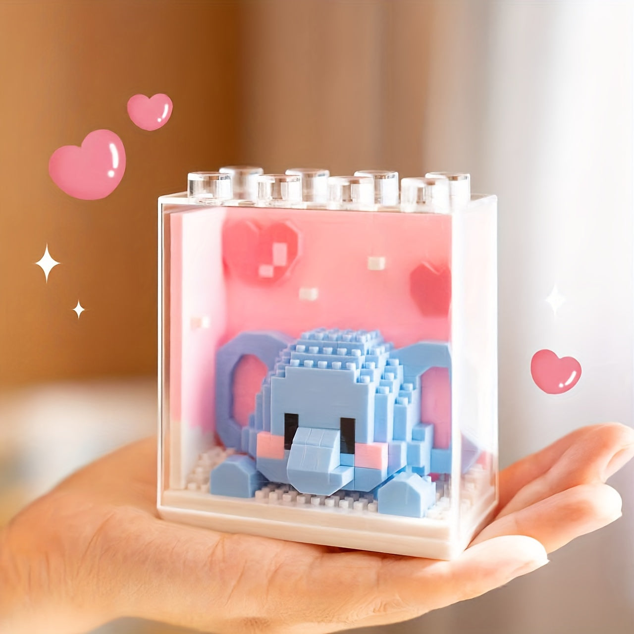 TINY ANIMALS IN TRANSPARENT BLOCKS | 337 pieces