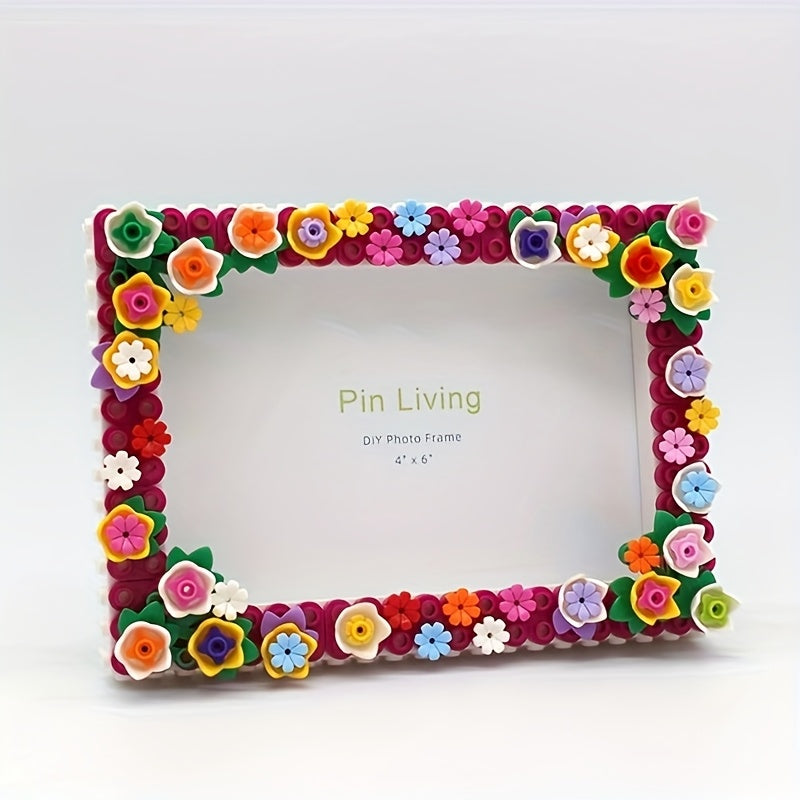 PHOTO FRAME WITH FLOWERS | 100 pieces
