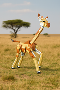 HAPPY GIRAFFE SAVANNAH | 161 pieces