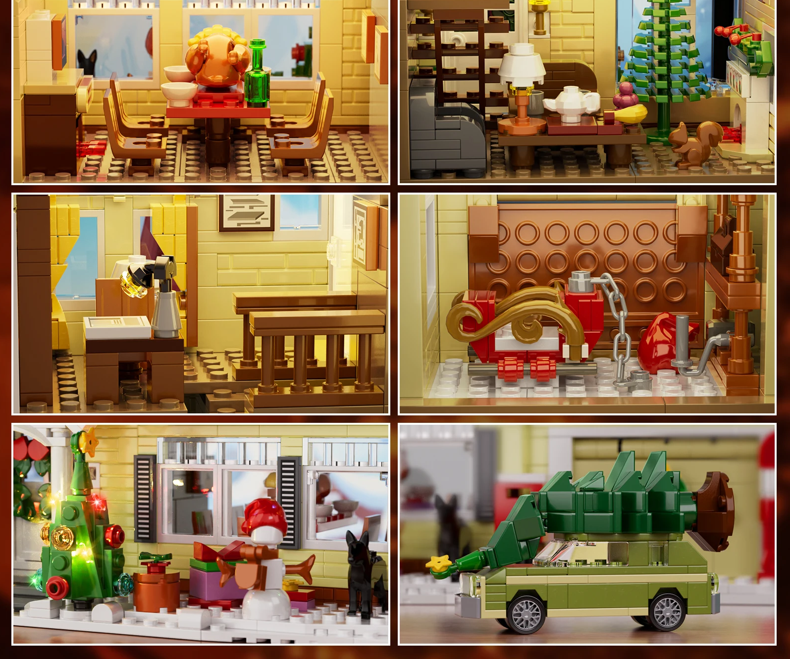CHRISTMAS COTTAGE | 1484 pieces