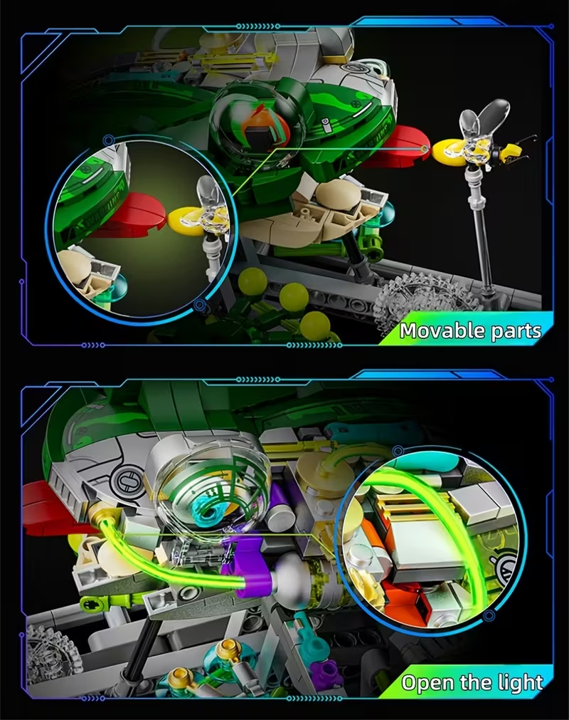 MECHANICAL FROG  | 898 pieces